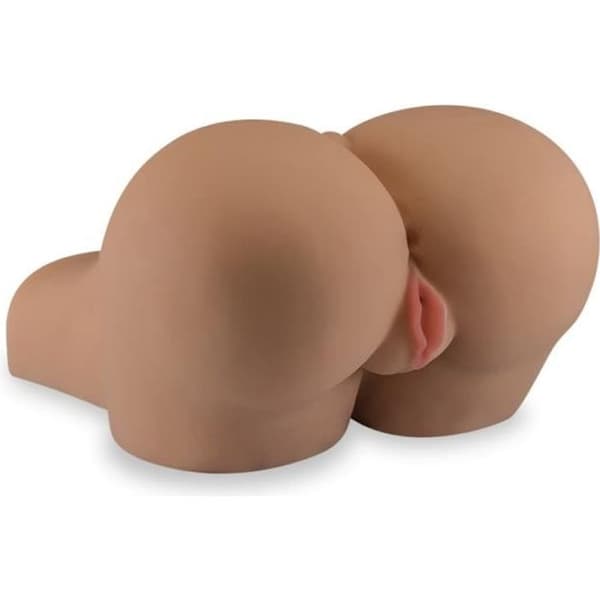 Méga Fessier i Silikon - KÄRLEK OCH VIBBAR - Vagina &amp; Anus - 8,00kg - Realistisk och Mjuk