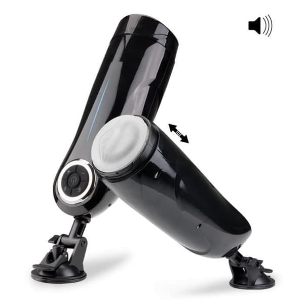 Effektiv fram och tillbaka automatisk onanator - LOVE AND VIBES Collection Black
