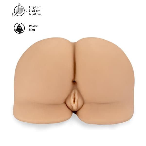 Perfekt kurva silikonrumpa 8kgs