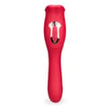 Miniatyrbild 3 av 6: Sweet Kiss 2-i-1 vibrator med mun och vibrerande tunga