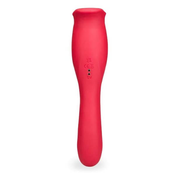 Sweet Kiss 2-i-1 vibrator med mun och vibrerande tunga