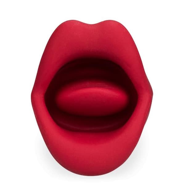 Sweet Kiss 2-i-1 vibrator med mun och vibrerande tunga
