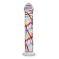 Miniatyrbild 3 av 4: Hypnos Glas Dildo Flerfärgad - Glas - Anal - Medium