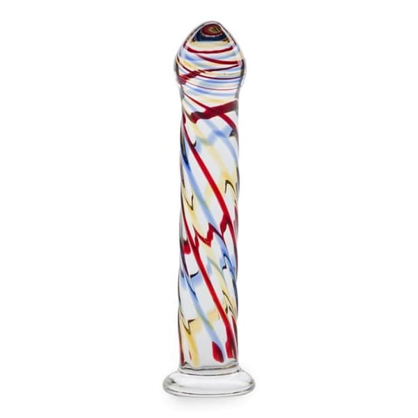 Hypnos Glas Dildo Flerfärgad - Glas - Anal - Medium