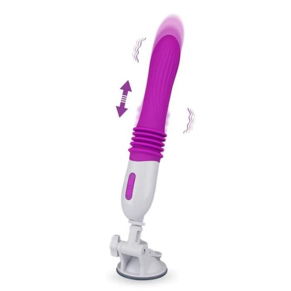 Gros vibromasseur med sugkopp - LOVE AND VIBES
