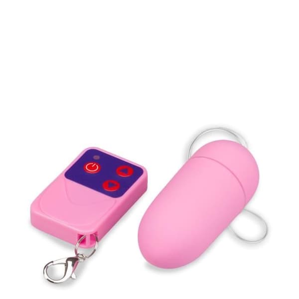 Earthquake Remote Control Vibrating Egg - EggXiting Rose Collection
