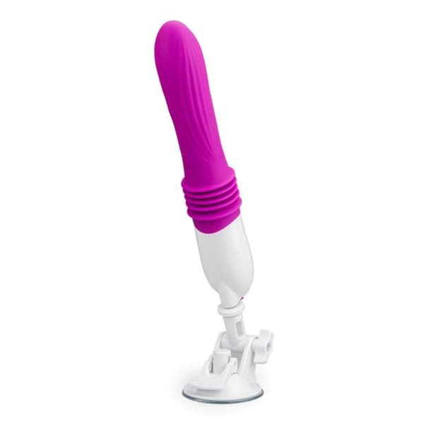 Grov vibrator med sugpropp
