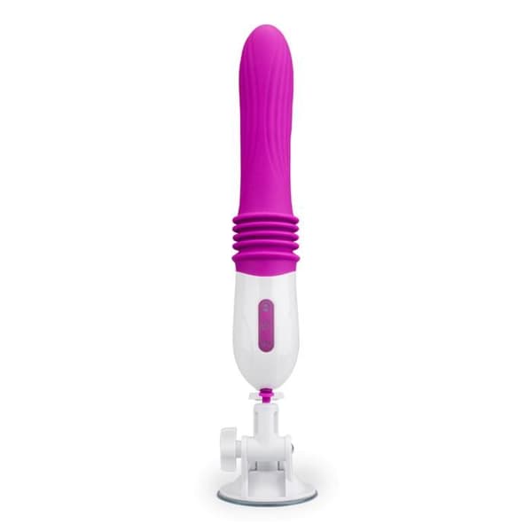 Grov vibrator med sugpropp