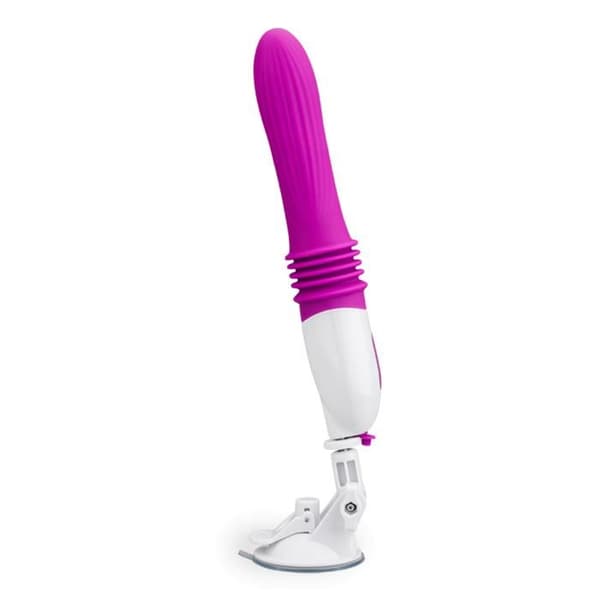 Grov vibrator med sugpropp
