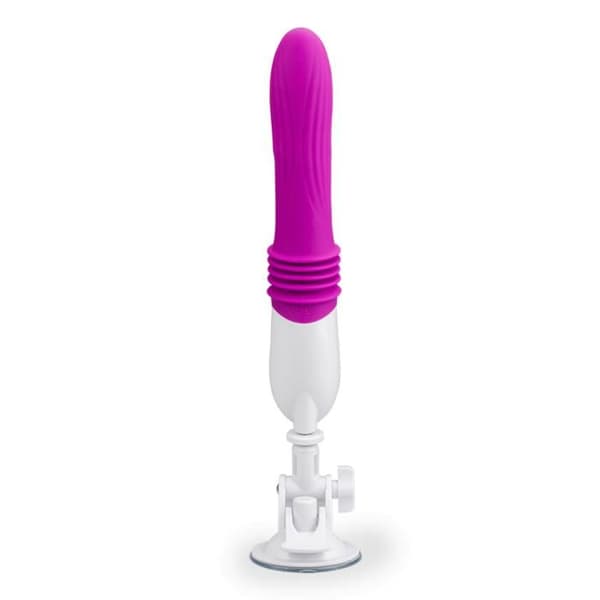 Grov vibrator med sugpropp