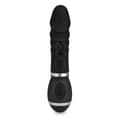 Miniatyrbild 3 av 4: Mini Vibrator Rabbit USB Silikon Vibrator Large Glans - Mr. Rabbit Collection Svart