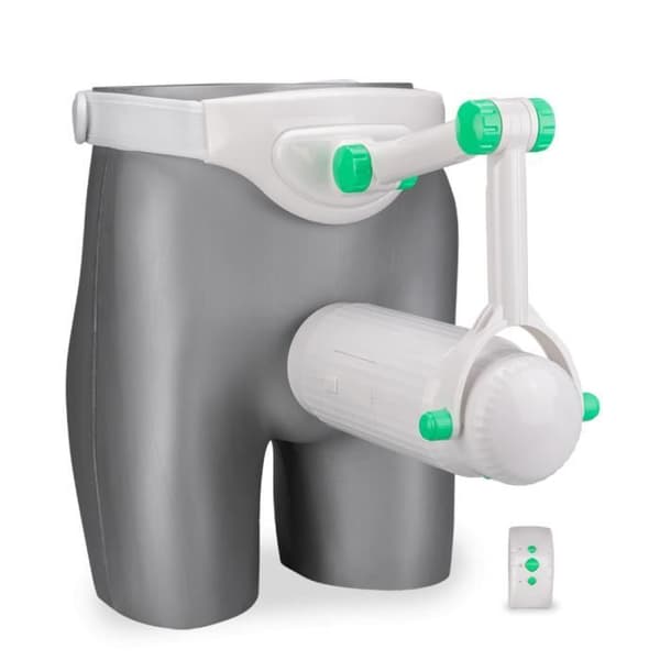 Manlig masturbator för män handsfree bälte konstgjord vagina-insats - LOVE AND VIBES Collection White