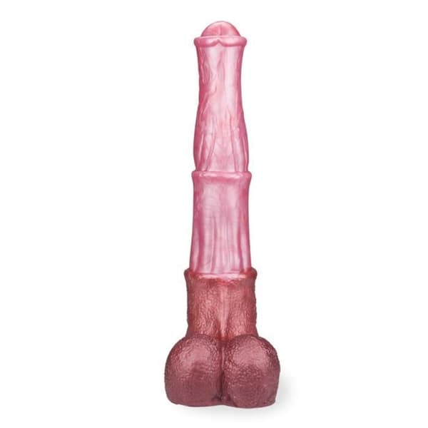 Häst sugkopp dildo 33,0cm - LOVE AND VIBES Collection Rosa
