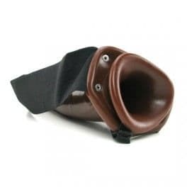 Gode med hål choklad - PIPEDREAM - Fetish Fantasy - 26 cm - Analt - XXL