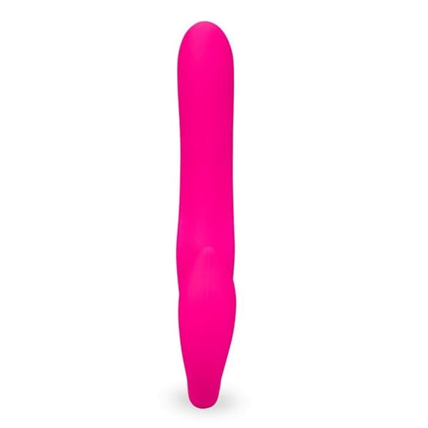 Strap-on dildo utan sele - GirlBoss - Medicinsk silikon - 9 vibrationslägen