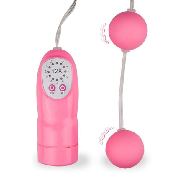 Vibrerande Geisha Kulor - KÄRLEK &amp; VIBBAR - 12 vibrationslägen - Vagina