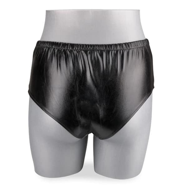 Vinyl analplugg med culotte