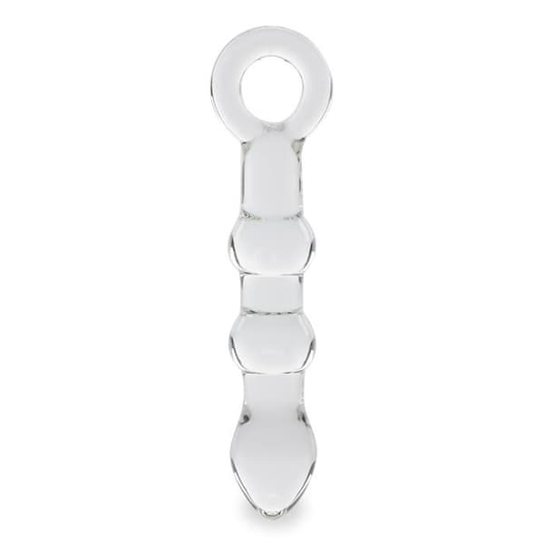 Gode i glas - Igloo - Anal - Medium - Variabel diameter - Optimal säkerhet