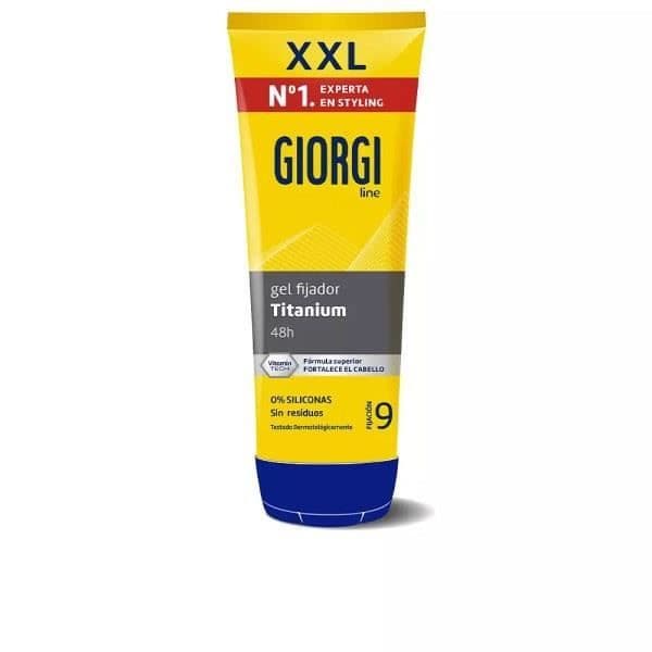 Gel för styling - Giorgi - Absolute Titanium - Gul - Indestructible - 240 ml