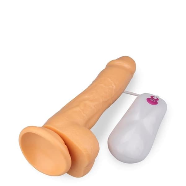 Adam Fjärrkontroll Vibrerande Roterande Dildo