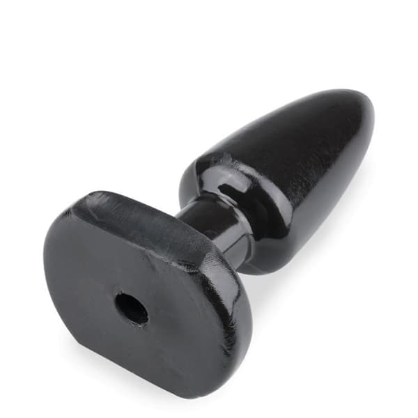 Vinyl analplugg med culotte