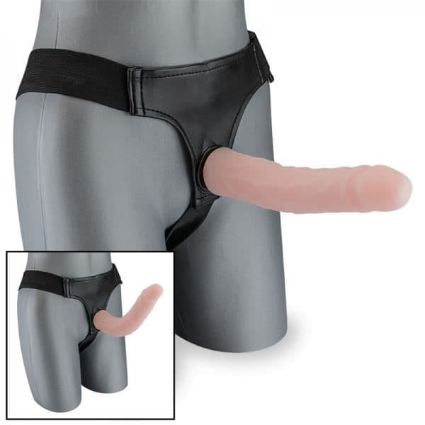 XXL Silikon Justerbar Sele Dildo