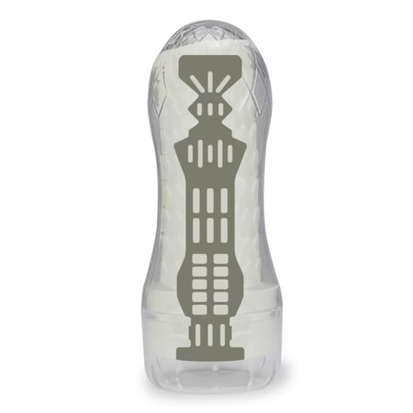 Lumino fosforescerande ribbad onani - LOVE AND VIBES Crystal Collection
