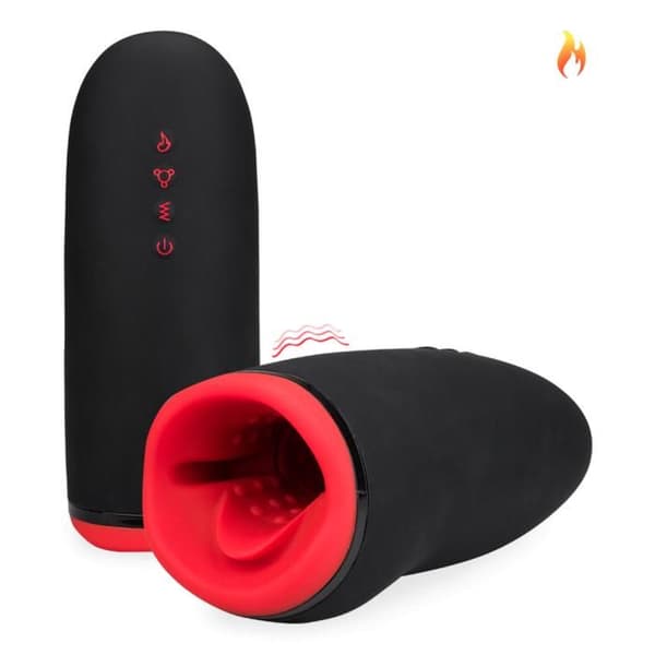 Värmande masturbator massage och vibrationer Billy - Manliga masturbatorer