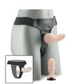 Miniatyrbild 2 av 4: Dubbel avtagbar Strap-on Dildo