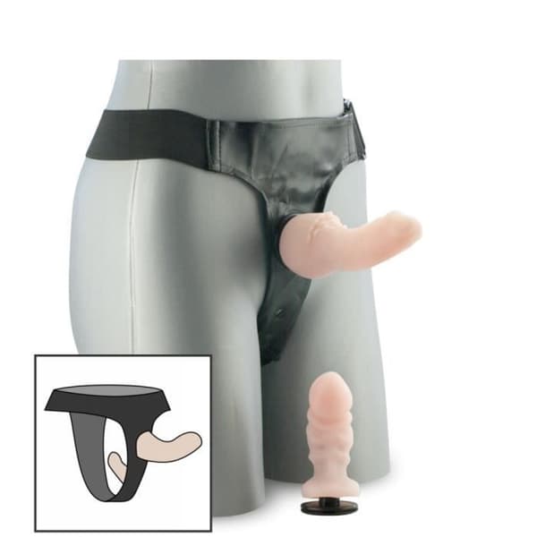 Dubbel avtagbar Strap-on Dildo