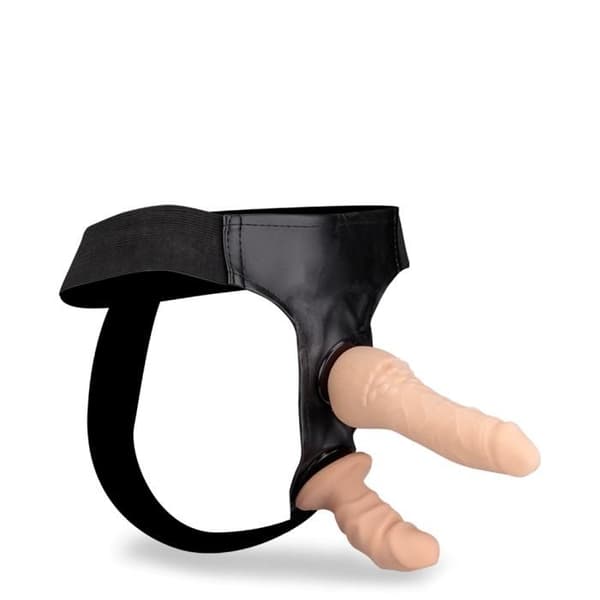Dubbel avtagbar Strap-on Dildo