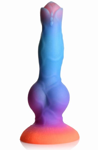 Glow-in-the-dark Silicone Alien Dildo 21,5 cm Dragon dildo