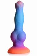 Miniatyrbild 1 av 6: Glow-in-the-dark Silicone Alien Dildo 21,5 cm Dragon dildo