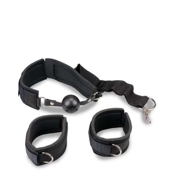 Submission gag ball och handbojor kit