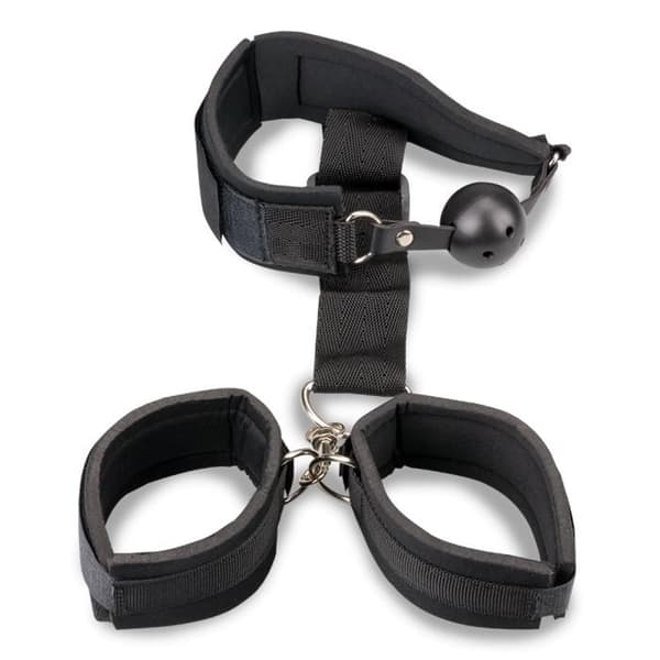 Submission gag ball och handbojor kit