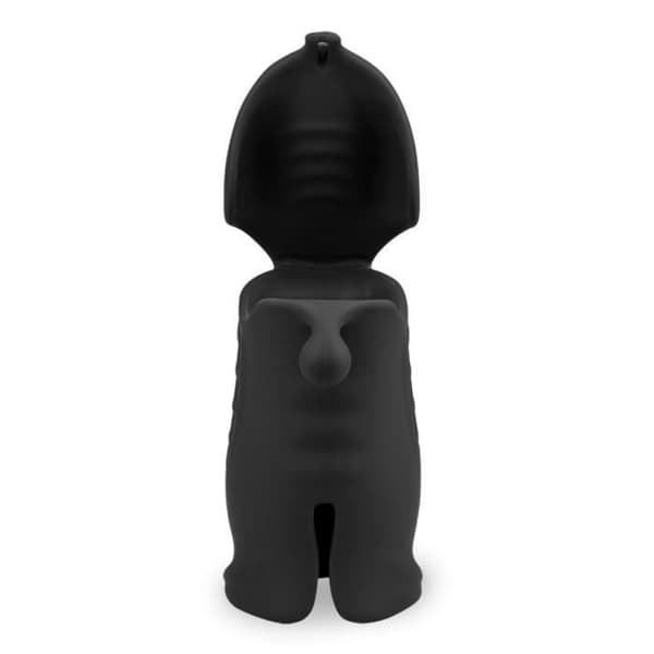 Automatisk masturbator med dubbel ingång testiklar och ollon - LOVE AND VIBES Collection Black