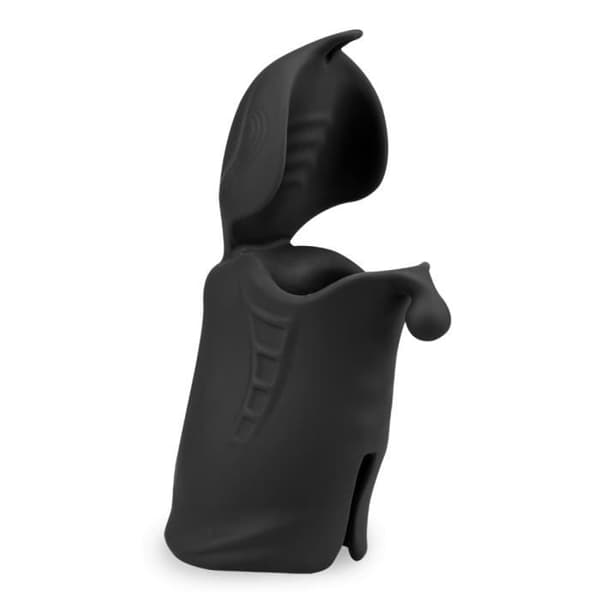Automatisk masturbator med dubbel ingång testiklar och ollon - LOVE AND VIBES Collection Black