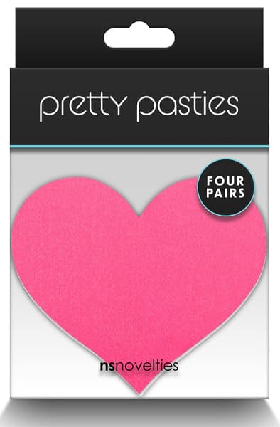 Pretty Pasties Heart II Assorted 4 Pair Nipple covers