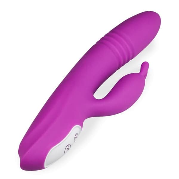 Cocktailframstötande kaninvibrator