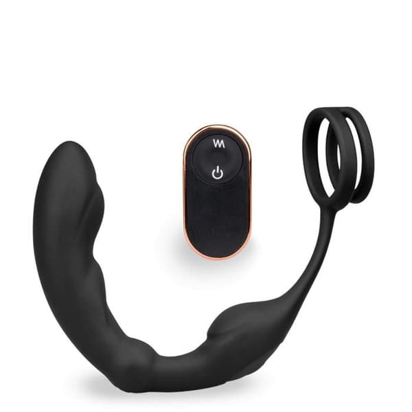 Hedonism vibrerande prostata stimulator och cock ring