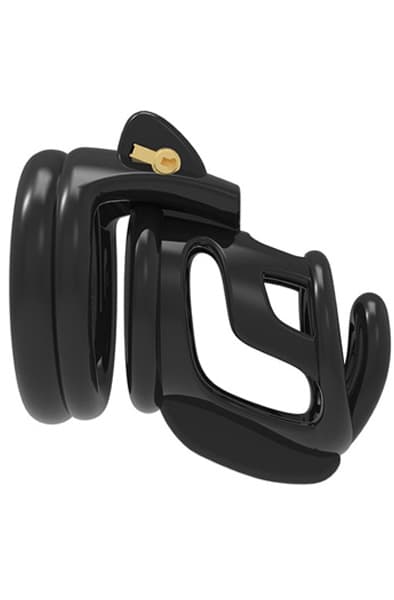 Gest Lock Chastity Cage Black 7,5 x 3 cm Kyskhetsbur