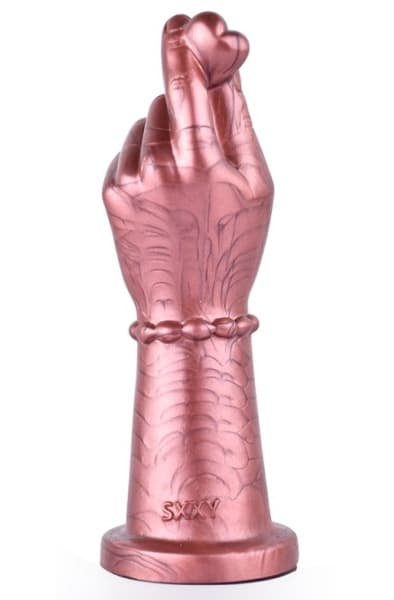 Fist Impact Finger Heart Plug 15 cm Fisting hand