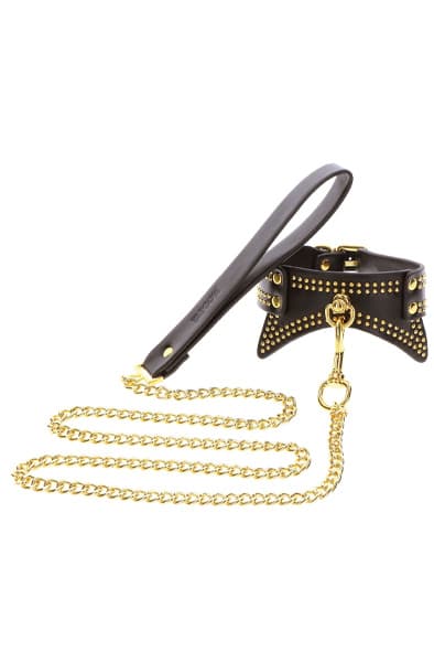 Taboom Studded Collar & Leash Halsbånd og bånd