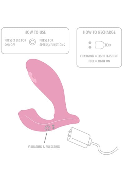 ToyJoy Flamengo Pulsating G-spot Vibrator G-punktsvibrator