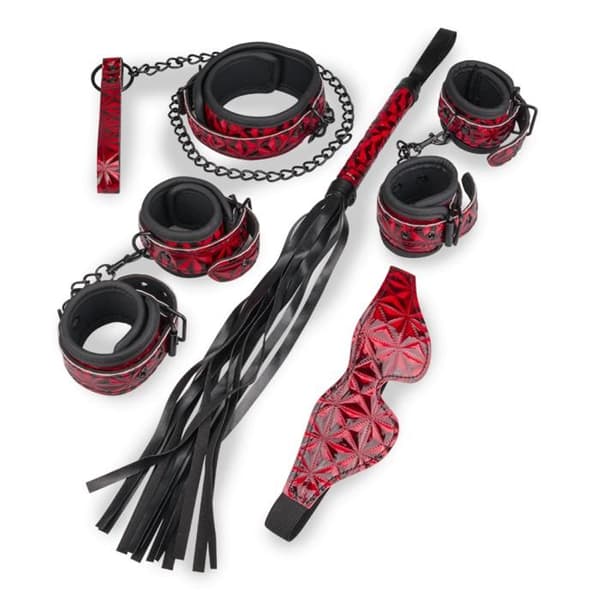 Premium BDSM-initieringskit - LOVE AND VIBES Red Collection