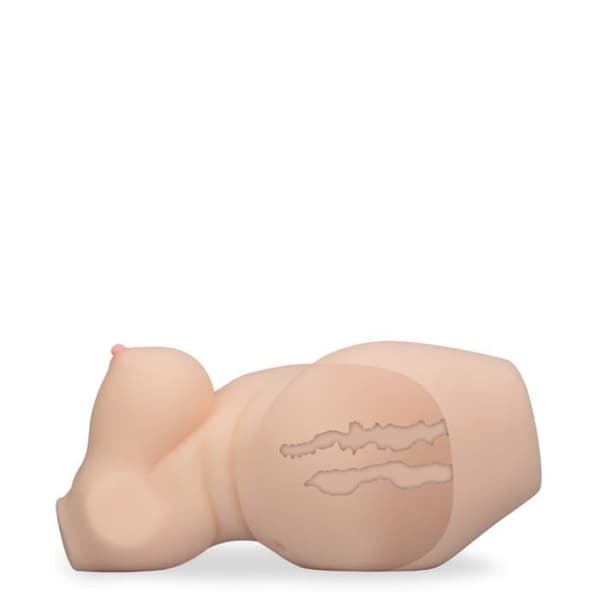 Kurvig onanibyst 4,0 kg Erin - LOVE AND VIBES Light Skin Collection