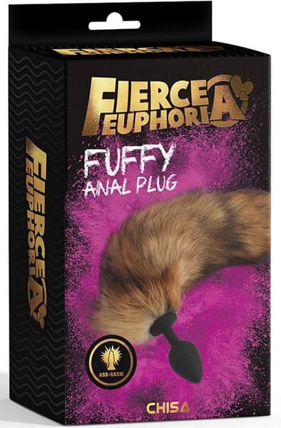 Furry Anal Plug 43 cm Analplugg med svans