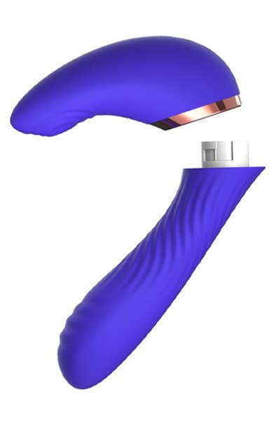 Rayden Detachable Rotating Beads Vibrator With Pulsation Prostatavibrator