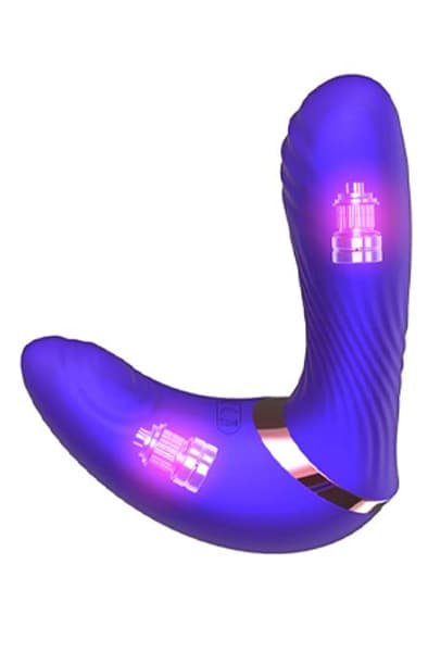 Rayden Detachable Rotating Beads Vibrator With Pulsation Prostatavibrator