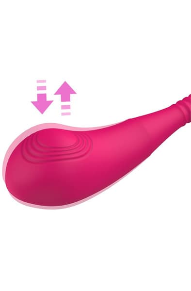 Strapless Strap-On Thrusting & Waving Pulse Dildo G-punktsvibrator